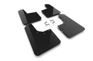 Ford Ranger Raptor Mud Flaps - Rally Armor - UR Black - Black - `23-`25 Ford Ranger Raptor Mud Flaps - Rally Armor - UR Black - Black - `23-`25